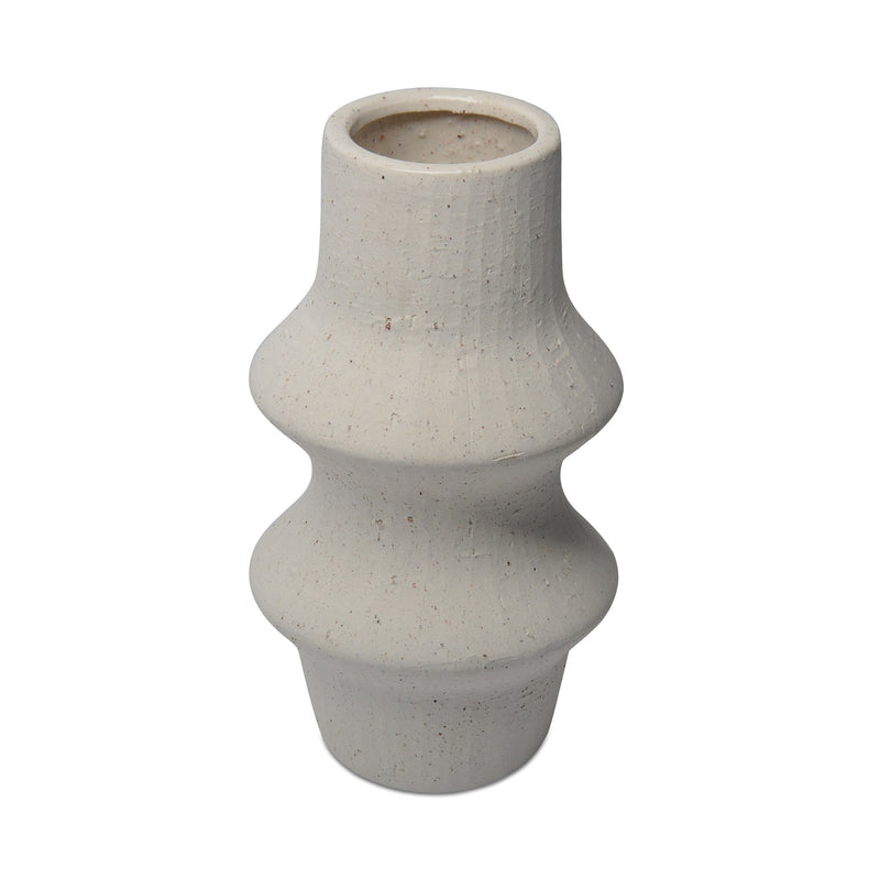 media image for Lacy Vase White By Moes Home Mhc Vz 1050 18 2 299