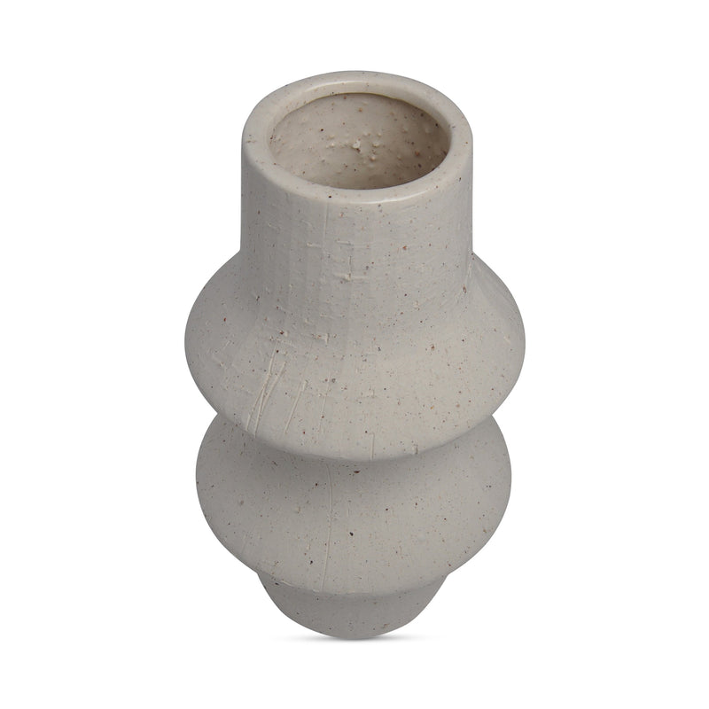 media image for Lacy Vase White By Moes Home Mhc Vz 1050 18 5 269