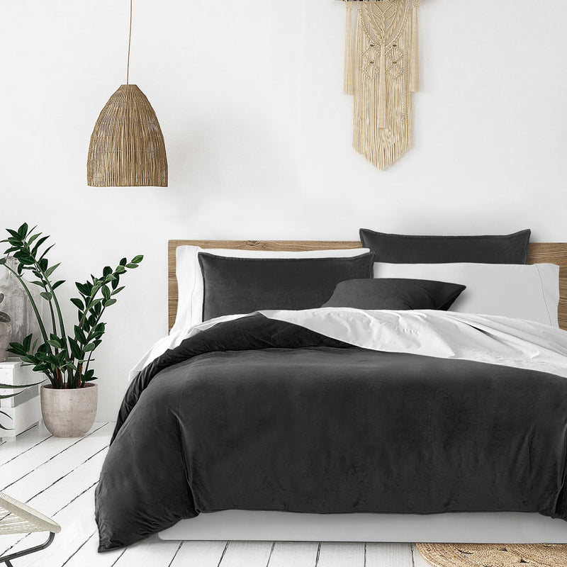 media image for Vanessa Charcoal Bedding 1 245