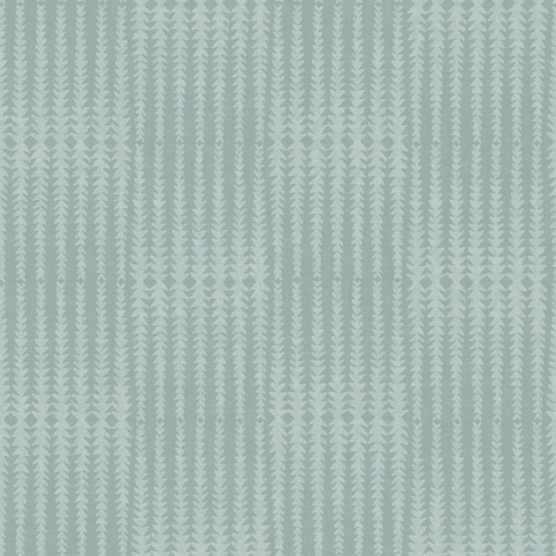 media image for Vantage Point Wallpaper in Aqua Blue from the Magnolia Home Vol. 3 Collection by Joanna Gaines 20