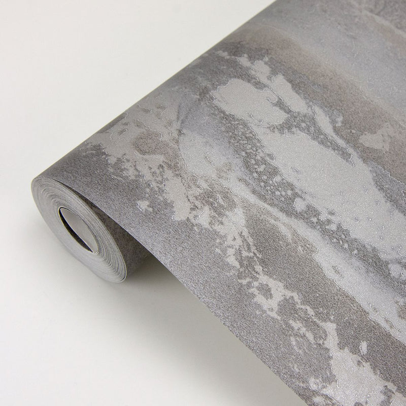 media image for Vapor Stone Wallpaper in Silver from the Polished Collection by Brewster Home Fashions 276