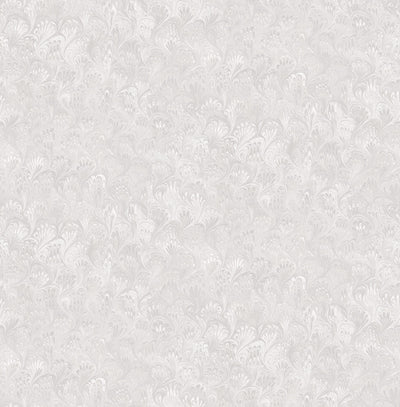 product image of Venetian Paper Wallpaper in Silver, Cream, and Grey from the Aerial Collection by Mayflower Wallpaper 512