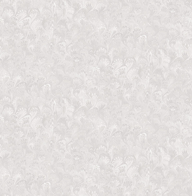 media image for Venetian Paper Wallpaper in Silver, Cream, and Grey from the Aerial Collection by Mayflower Wallpaper 293