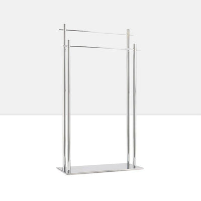 product image for vero chrome 2 tier towel stand by torre tagus 1 81