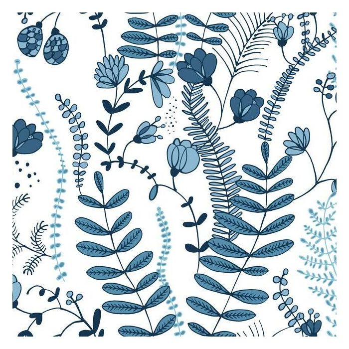 media image for sample verso peel stick wallpaper in blue and white by roommates for york wallcoverings 1 257
