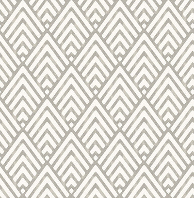 product image of sample vertex charcoal diamond geometric wallpaper from the symetrie collection by brewster home fashions 1 545