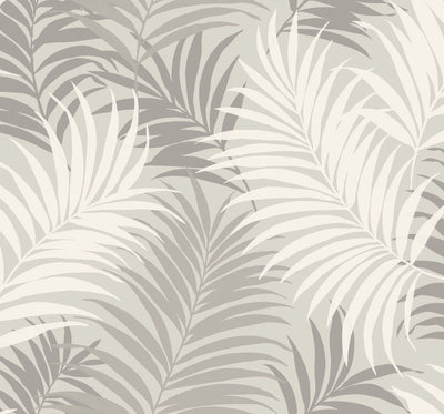 product image for Via Palma Wallpaper in Cove Grey and Winter Fog from the Luxe Retreat Collection by Seabrook Wallcoverings 47