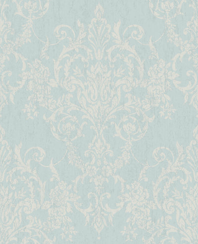 product image of Victorian Damask Wallpaper in Duck Egg from the Empress Collection by Graham & Brown 521