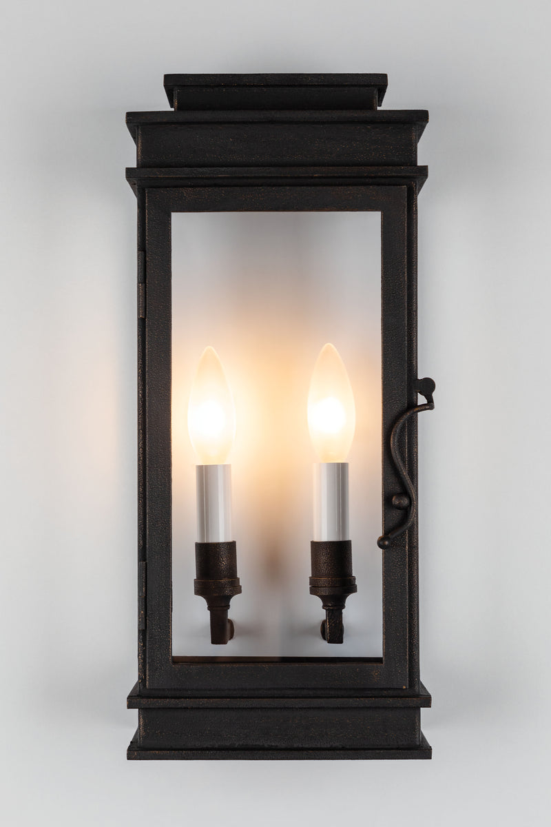 media image for vintage 2lt wall lantern small by troy lighting 5 227