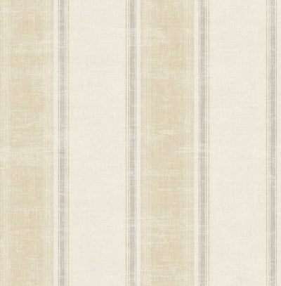 product image of Vintage Wide Stripe Wallpaper in Warm Neutral from the Vintage Home 2 Collection by Wallquest 525