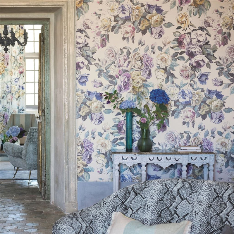 media image for Viola Wallpaper in Heather from the Edit Vol. 1 Collection by Designers Guild 280