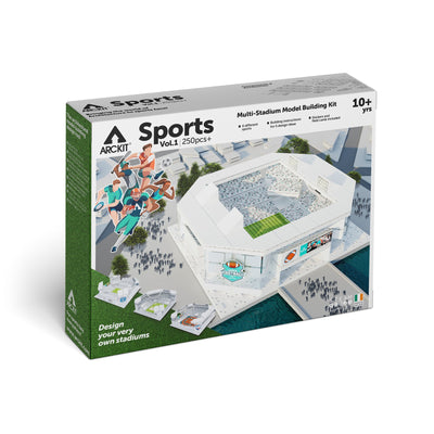 product image for stadium scale model building kit volume 1 by arckit 7 8