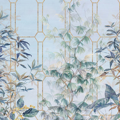 product image for Katsura Sky Blue Wallpaper from the Empyrea Collection by Osborne & Little 90
