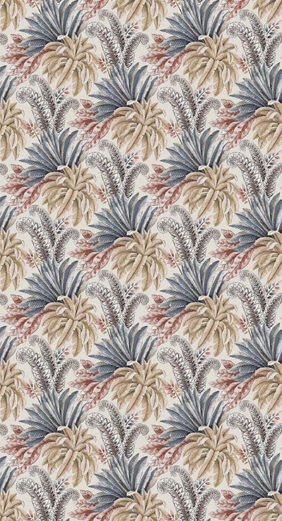 media image for Paloma Terracotta/Ochre/Steel Wallpaper from the Empyrea Collection by Osborne & Little 285