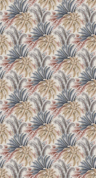 media image for Paloma Terracotta/Ochre/Steel Wallpaper from the Empyrea Collection by Osborne & Little 285
