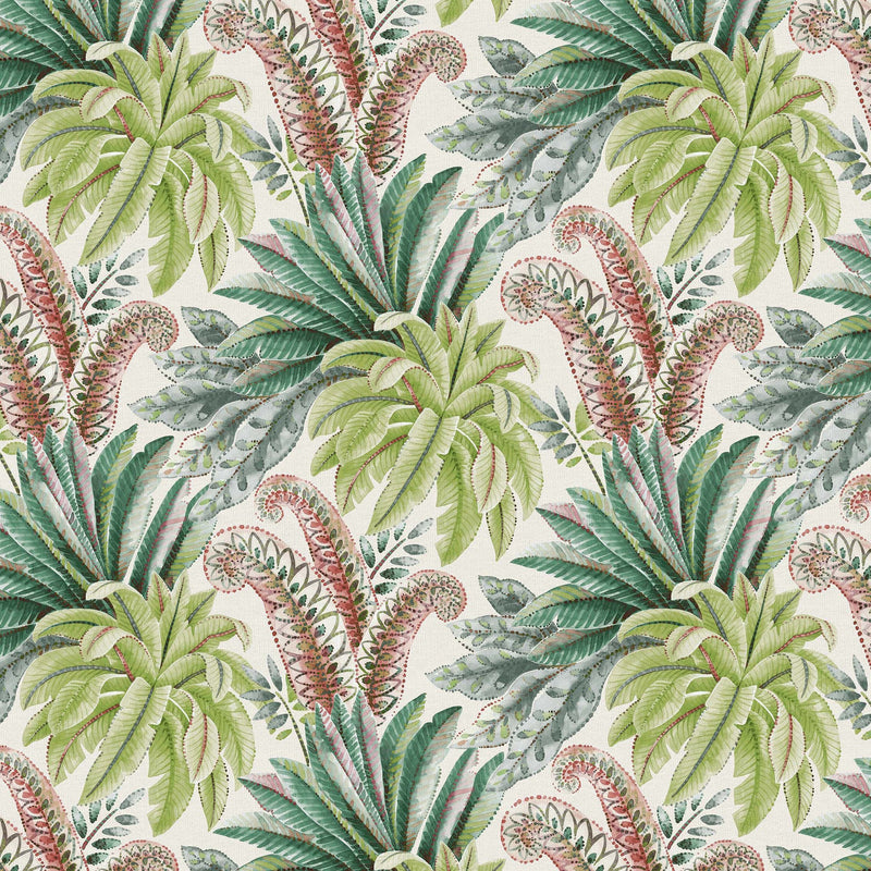 media image for Paloma Apple Green Wallpaper from the Empyrea Collection by Osborne & Little 224