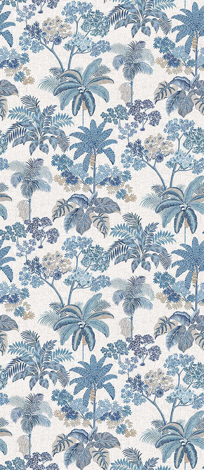 media image for Malabar Indigo Wallpaper from the Empyrea Collection by Osborne & Little 241
