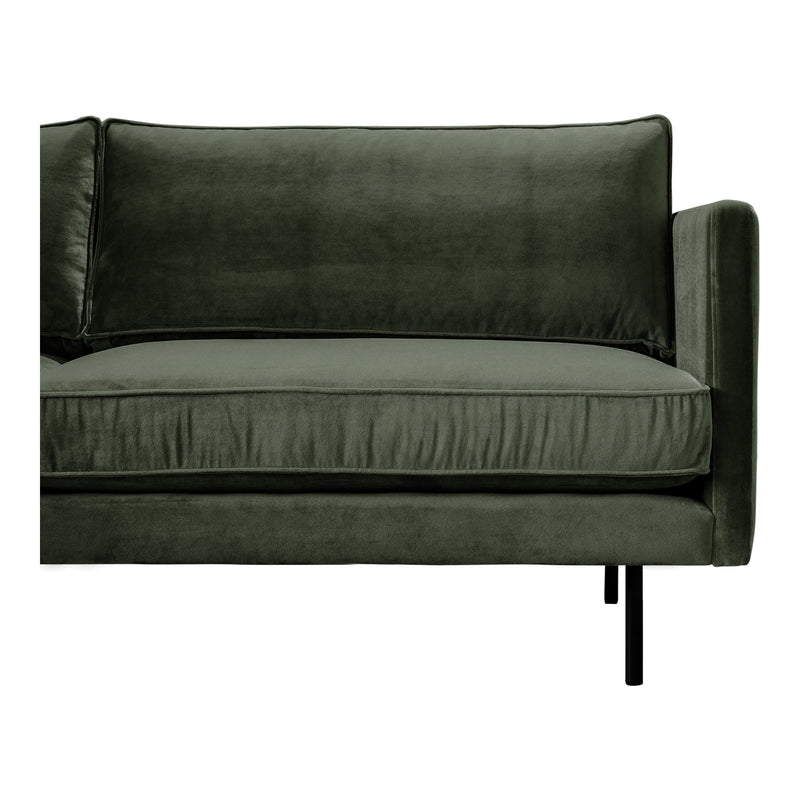 Shop Raphael Forest Green Sofa Burke Decor
