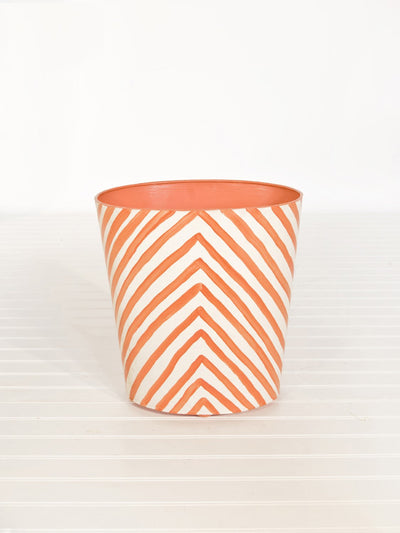 product image for Zebra Striped Wastebasket 4 24