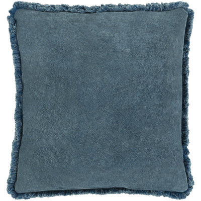 product image of Washed Cotton Velvet WCV-002 Pillow in Denim by Surya 549