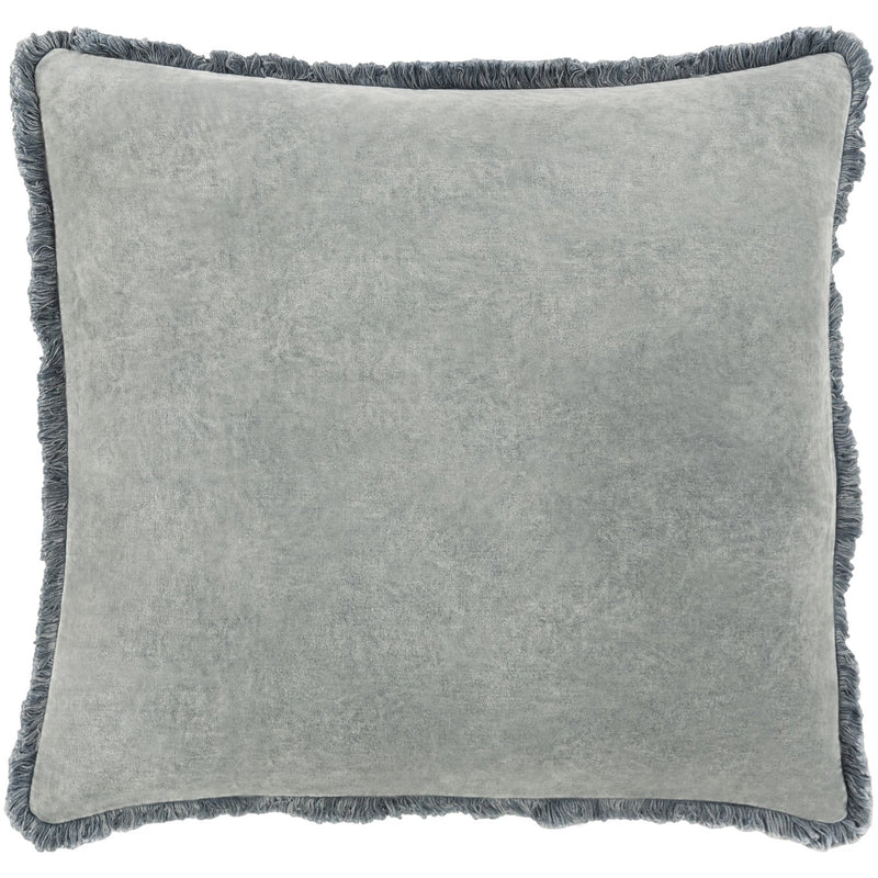 media image for Washed Cotton Velvet WCV-003 Pillow in Medium Grey by Surya 223