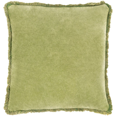 product image for Washed Cotton Velvet WCV-004 Pillow in Lime by Surya 93