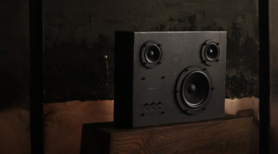 product image for steel speaker by transparent 7 69
