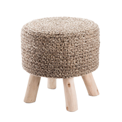 product image for Montana Knitted Taupe Stool 0