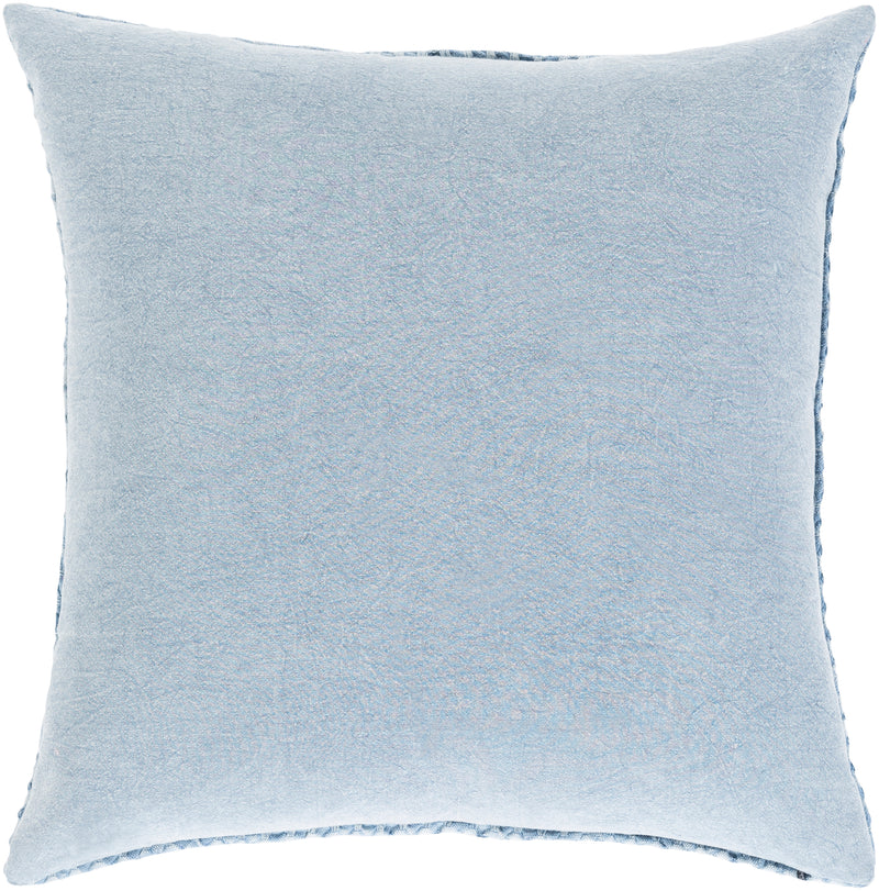 media image for Waffle WFL-008 Woven Pillow in Denim by Surya 211