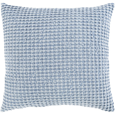 product image for Waffle WFL-008 Woven Pillow in Denim by Surya 9