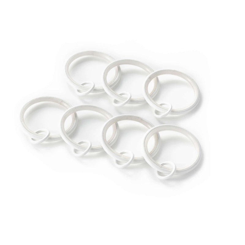 media image for curtain loop white ring by annie selke pc2722 r 1 214