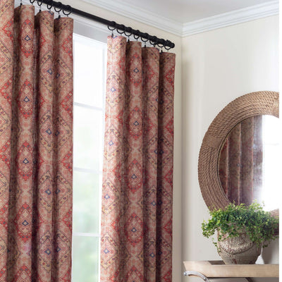 product image for stockbridge oil rubbed bronze curtain rod by annie selke pc2329 cr144 4 5