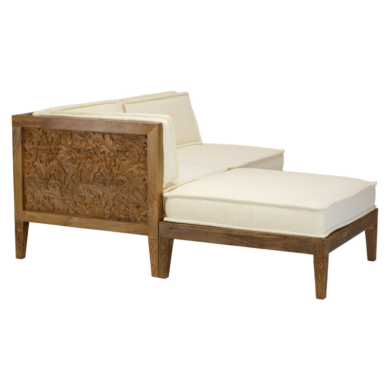 media image for Thistle Ottoman by Morris & Co. for Selamat 212
