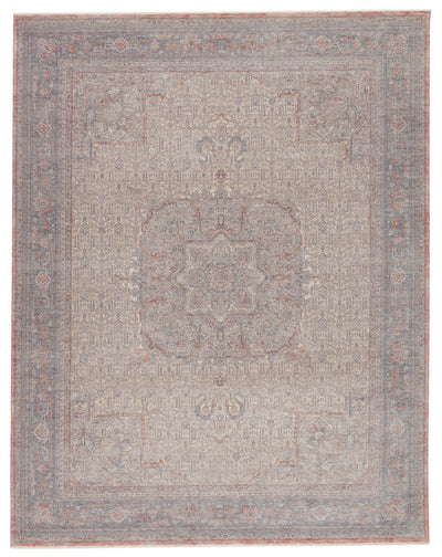 product image of Epsilon Medallion Rug in Red & Blue 544