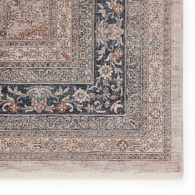 product image for Brinson Oriental Rug in Blue & Gray 99
