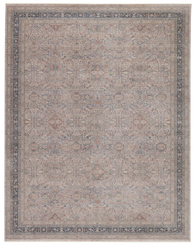 product image for Brinson Oriental Rug in Blue & Gray 26