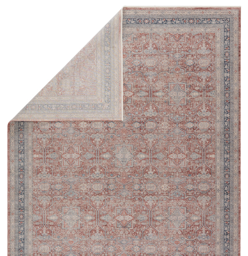 media image for Brinson Oriental Rug in Red & Gray 280