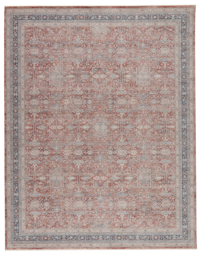 media image for Brinson Oriental Rug in Red & Gray 253