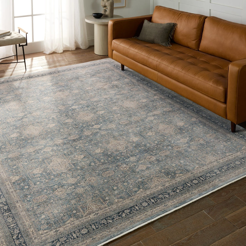 media image for brinson oriental blue taupe area rug by jaipur living rug155043 4 225