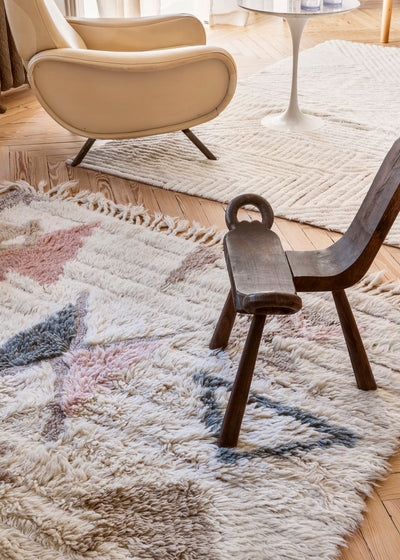 product image for almond valley woolable rug by lorena canals wo almond l 9 6