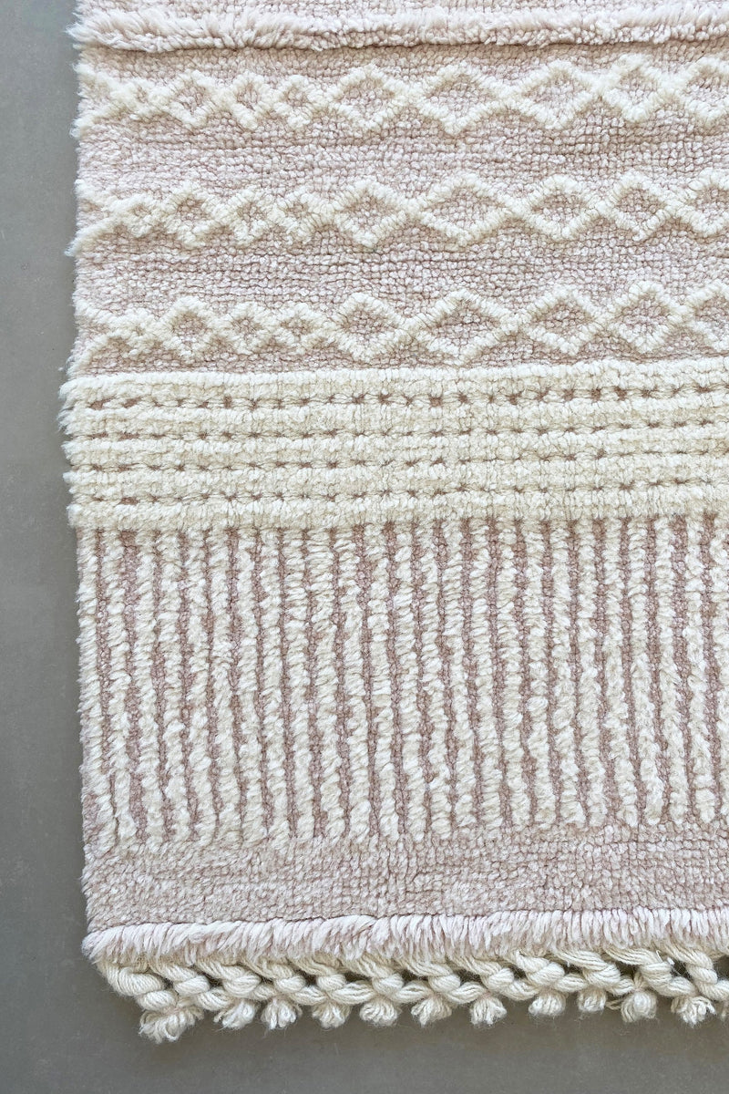 media image for ari rose woolable rug by lorena canals wo ari ro k 10 227