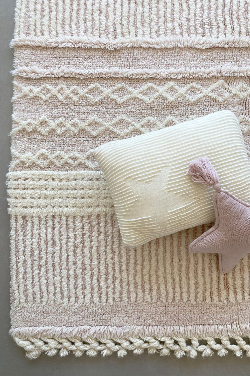 media image for ari rose woolable rug by lorena canals wo ari ro k 9 273