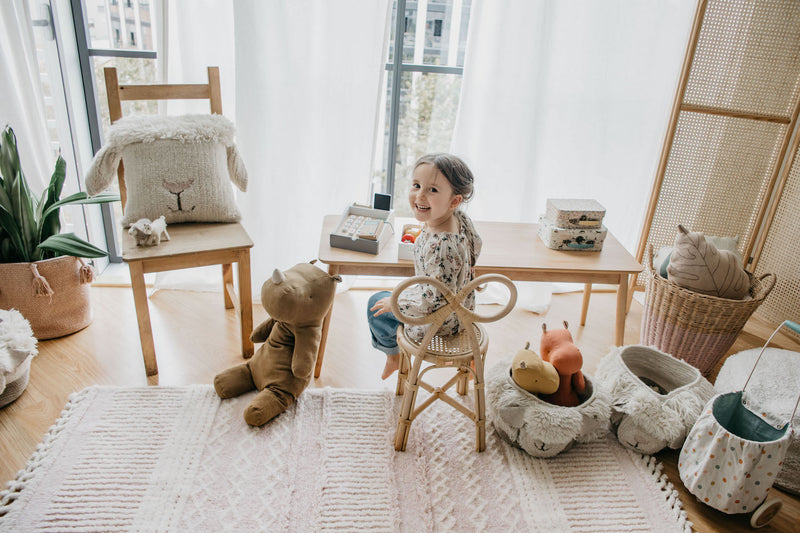 media image for ari rose woolable rug by lorena canals wo ari ro k 27 235