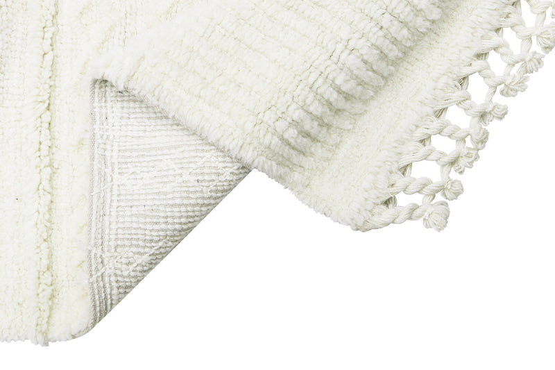 media image for ari sheep white woolable rug by lorena canals wo ari wh k 4 276