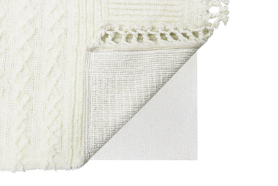 product image for ari sheep white woolable rug by lorena canals wo ari wh k 6 26