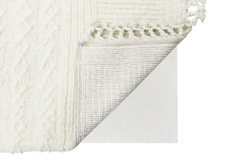 media image for ari sheep white woolable rug by lorena canals wo ari wh k 6 279