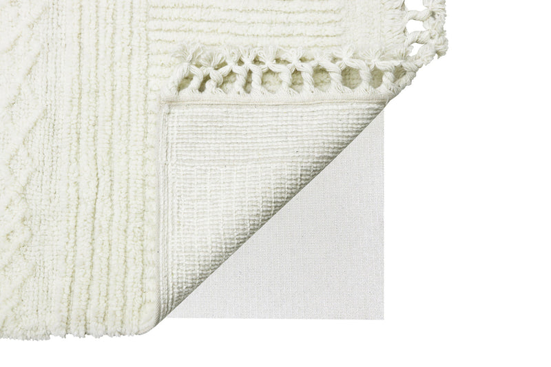 media image for ari sheep white woolable rug by lorena canals wo ari wh k 18 276
