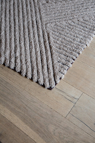 product image for black chia woolable rug by lorena canals wo chia l 6 66