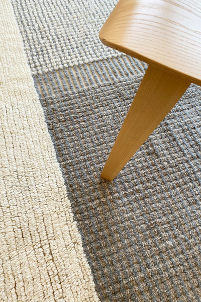 product image for kaia smoke blue woolable rug by lorena canals wo kaia bl 14 49