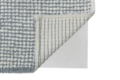 product image for kaia smoke blue woolable rug by lorena canals wo kaia bl 6 18